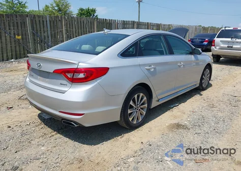 2016 Hyundai Sonata Sport из США, поврежденный, VIN 5NPE34AF2GH265541
